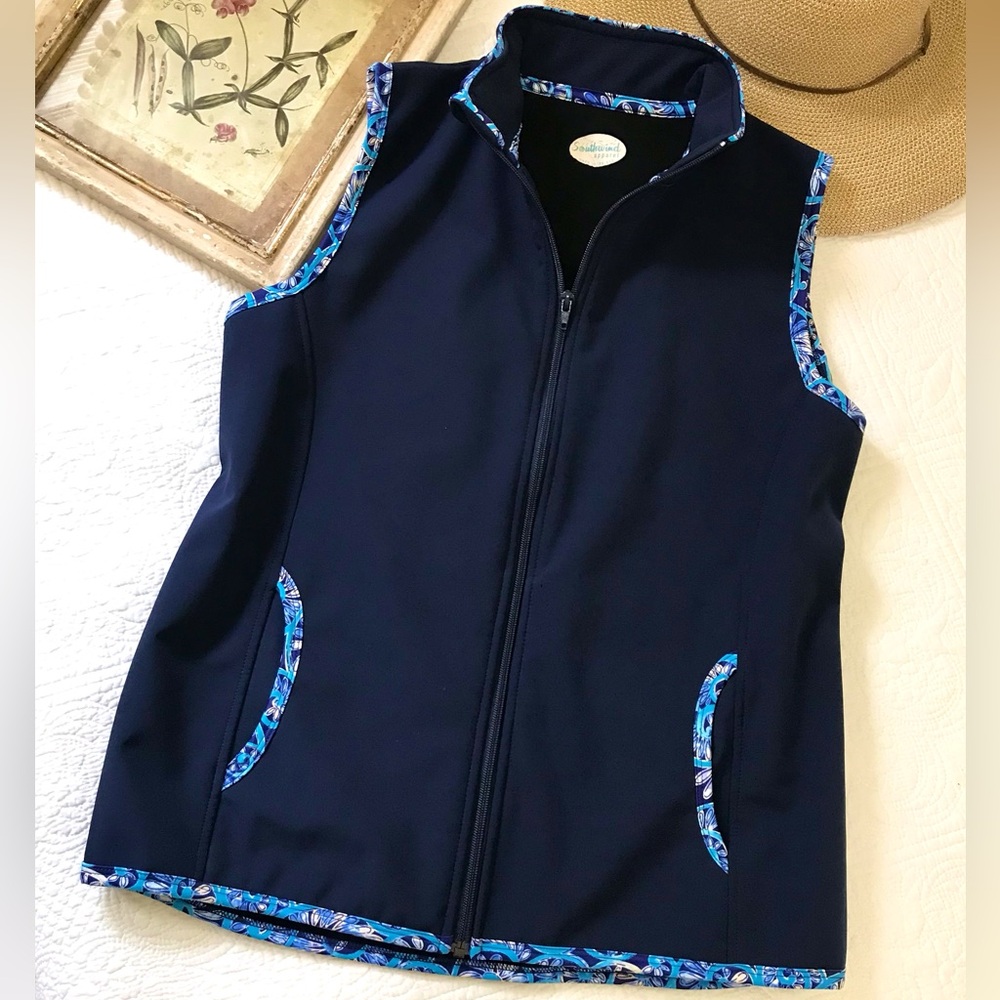 Southwind Apparel Navy Vest